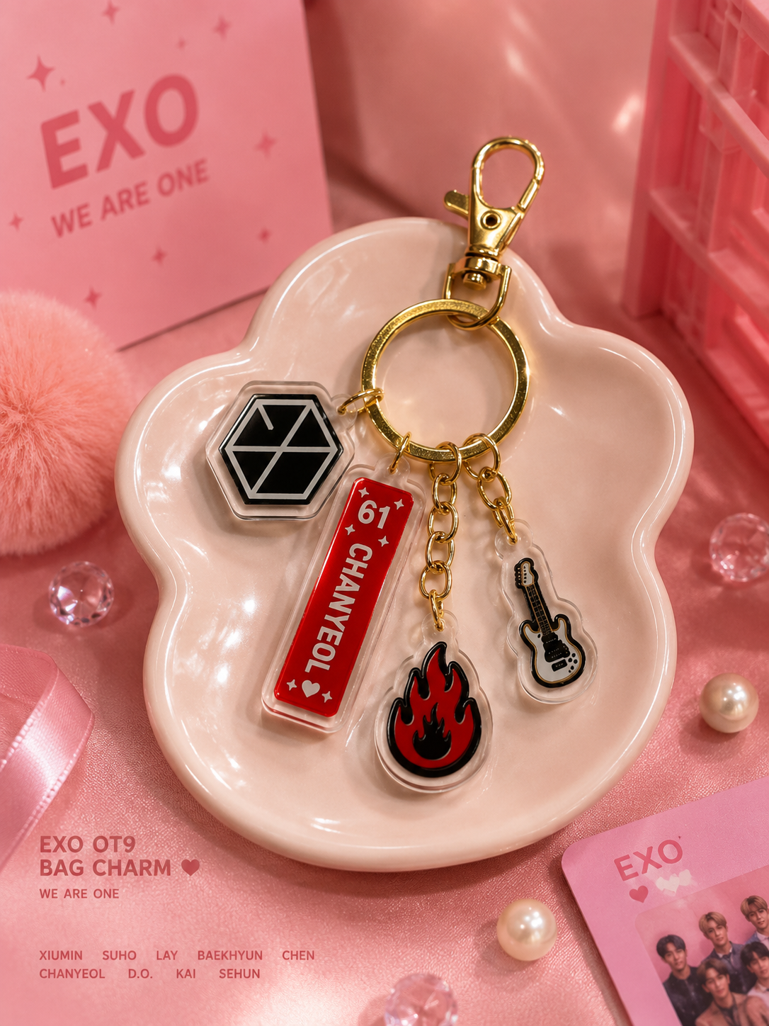 EXO OT9 Bag Charm • OG Version