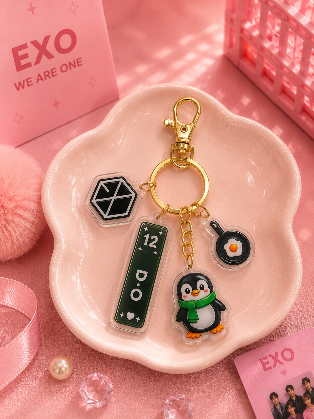EXO OT9 Bag Charm • OG Version